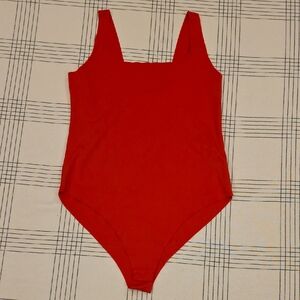 Zara Red Bodysuit